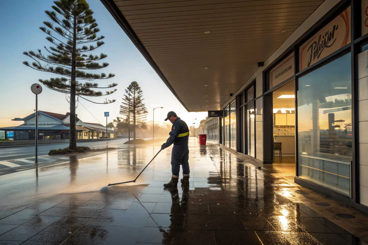 commercial-pressure-washing-newcastle-shopfront Commercial pressure washing Newcastle shopfront cleaning
