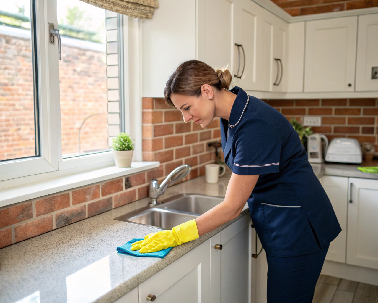 Professional end of lease kitchen cleaning in Mount Hutton family home